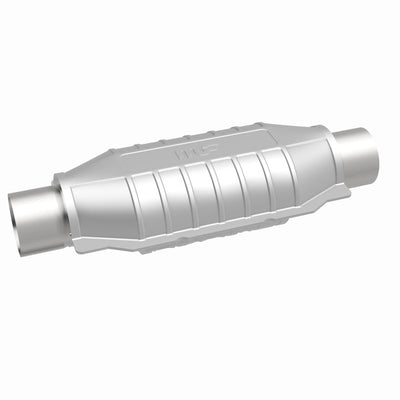 MagnaFlow Conv Univ 2inch FED-Catalytic Converter Universal-Deviate Dezigns (DV8DZ9)