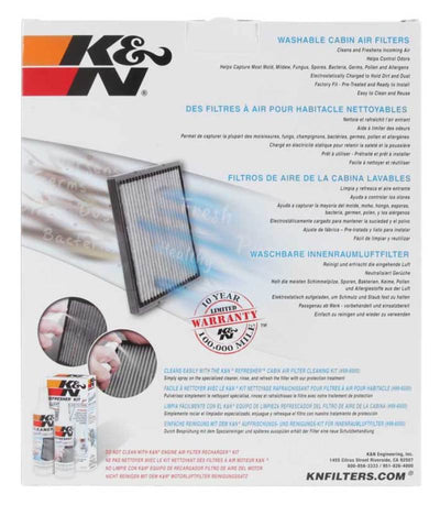 K&N 08-20 Dodge Grand Caravan 3.6L Cabin Air Filter-Cabin Air Filters-Deviate Dezigns (DV8DZ9)