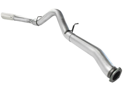 aFe ATLAS 5in DPF-Back Alum Steel Exhaust System Polished Tip GM Diesel Trucks 7.5-10 V8-6.6L td LMM-DPF Back-Deviate Dezigns (DV8DZ9)