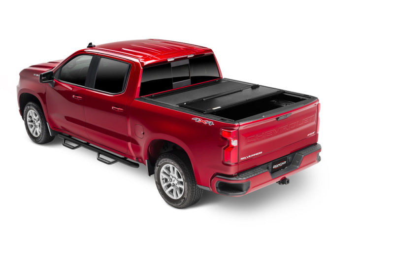 UnderCover 19-20 Chevy Silverado 1500 5.8ft (w/ or w/o MPT) Armor Flex Bed Cover - Black Textured-Bed Covers - Folding-Deviate Dezigns (DV8DZ9)