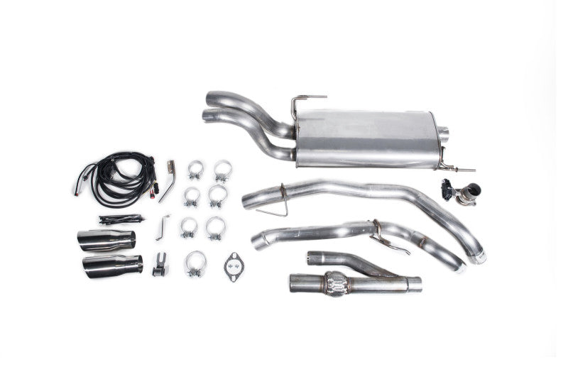 Roush 2015-2020 Ford F-150 2.7L/3.3L/3.5L/5.0L Active Cat-Back Exhaust Kit(Excl. Raptor & Short Cab)-Catback-Deviate Dezigns (DV8DZ9)