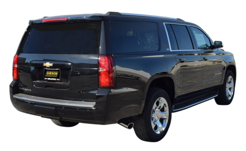 Gibson 15-18 GMC Yukon XL SLE 5.3L 2.25in Cat-Back Single Exhaust - Stainless-Catback-Deviate Dezigns (DV8DZ9)