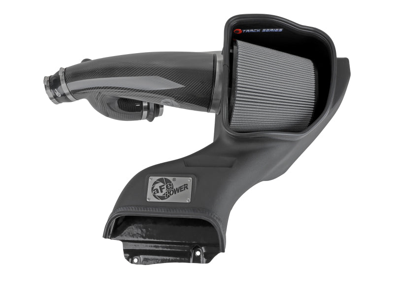 aFe - Track Series Carbon Fiber Cold Air Intake System With Pro DRY S Filters | 17 - 20 Ford F-150/Raptor-Cold Air Intakes-Deviate Dezigns (DV8DZ9)
