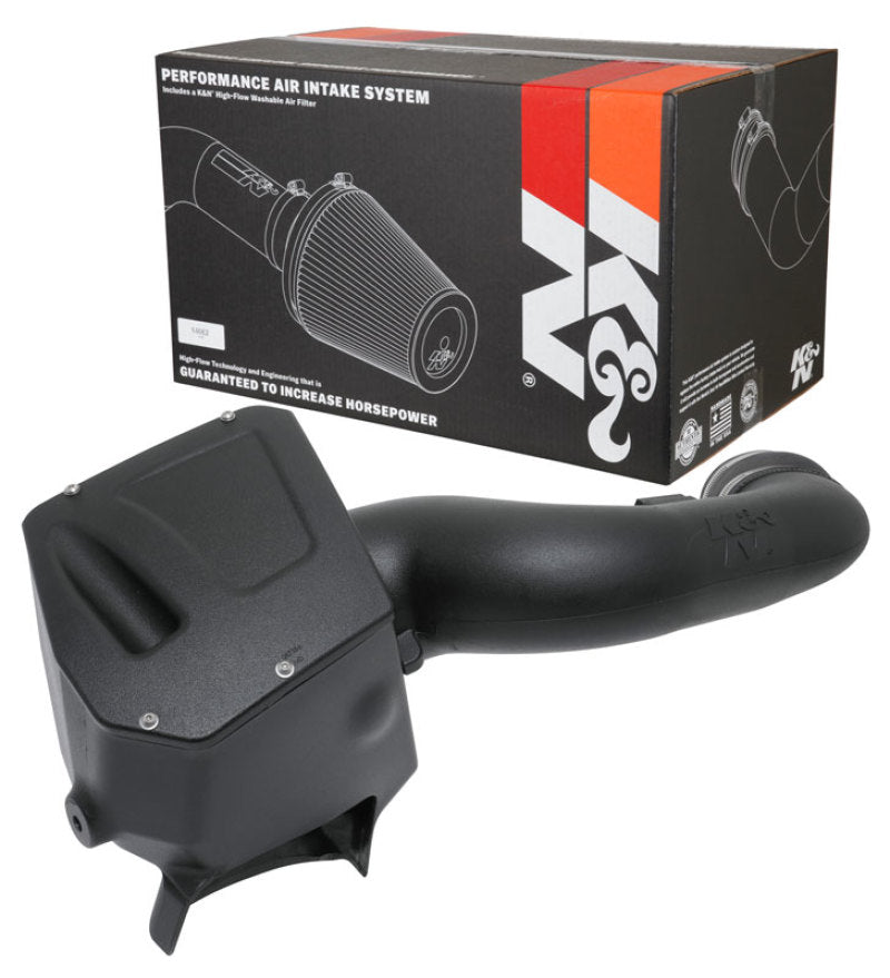 K&N 17-19 Ford F Super Duty V8-6.7L DSL 57 Series FIPK Performance Intake Kit-Cold Air Intakes-Deviate Dezigns (DV8DZ9)