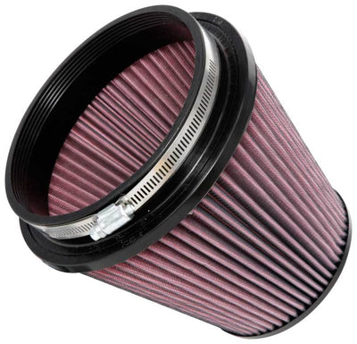 K&N Universal Clamp-On Air Filter 6in FLG / 7-1/2in B / 5in T / 6-1/2in H-Air Filters - Universal Fit-Deviate Dezigns (DV8DZ9)