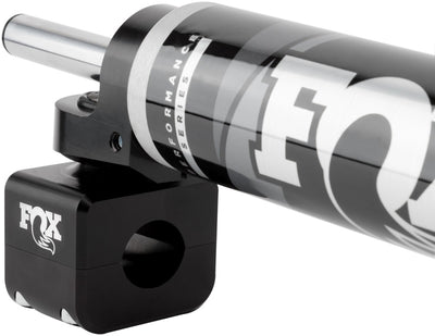 Fox 2017+ Ford Superduty 2.0 Perf Series 8.1in. TS Stabilizer Steering Damper 1-1/8 in Tie Rod-Steering Stabilizer-Deviate Dezigns (DV8DZ9)