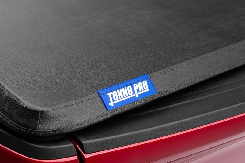 Tonno Pro 17-22 Ford F-250 Super Duty 6.8ft Styleside Tonno Fold Tri-Fold Tonneau Cover-Tonneau Covers - Soft Fold-Deviate Dezigns (DV8DZ9)