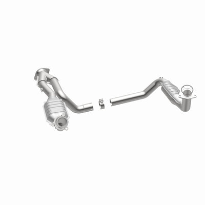 MagnaFlow Conv DF 02-06 Cadillac Escalade / 02-06 Chevy Avalanche 5.3L Dual Conv Y-Pipe Assembly 2WD-Catalytic Converter Direct Fit-Deviate Dezigns (DV8DZ9)