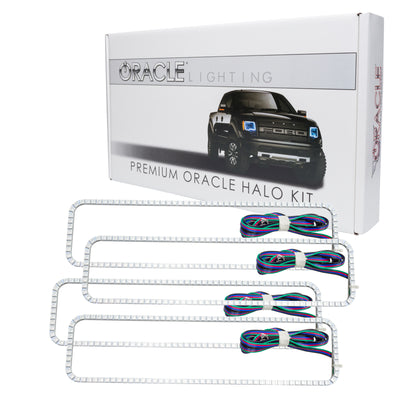 Oracle Chevrolet CK 87-99 Dual Halo Kit - ColorSHIFT w/ Simple Controller SEE WARRANTY-Headlights-Deviate Dezigns (DV8DZ9)