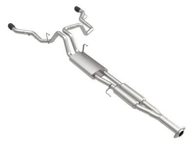 Kooks 15-20 Ford F150 2.7/3.5/5.0L 3in Dual Cat-Back Rear Exit Exhaust w/BlackTips-Catback-Deviate Dezigns (DV8DZ9)