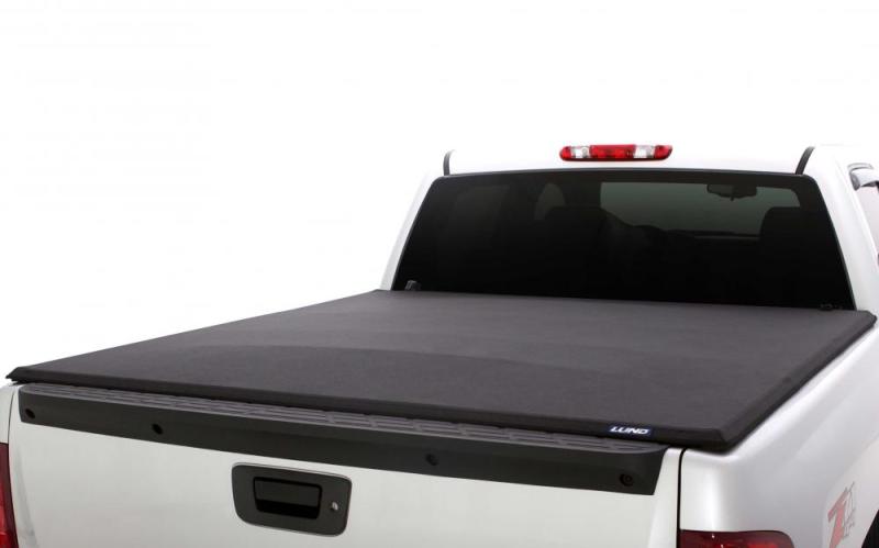 Lund 07-17 Chevy Silverado 1500 (6.5ft. Bed) Genesis Elite Roll Up Tonneau Cover - Black-Tonneau Covers - Roll Up-Deviate Dezigns (DV8DZ9)