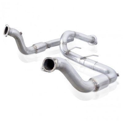 Stainless Works 2017 F-150 Raptor 3.5L 3in Downpipe High-Flow Cats Factory Connection-Downpipes-Deviate Dezigns (DV8DZ9)