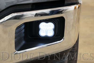 Diode Dynamics SS3 LED Pod Max Type F2 Kit - White SAE Fog-Light Accessories and Wiring-Deviate Dezigns (DV8DZ9)