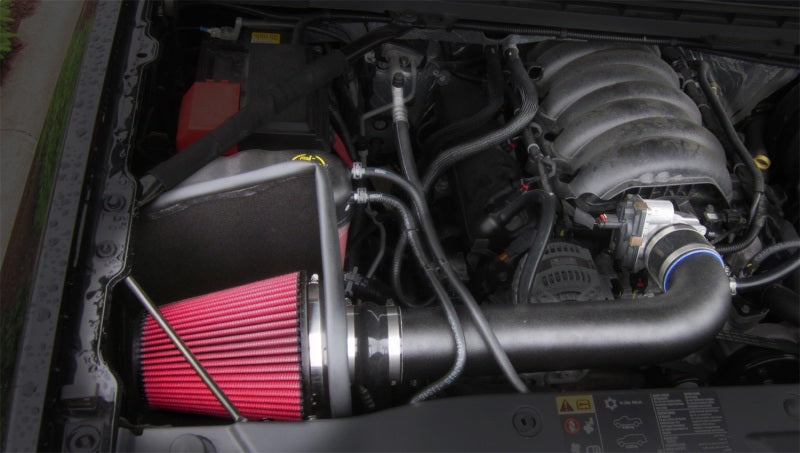 Volant 2014+ Chevrolet Silverado/GMC Sierra 5.3L/6.2L V8 Dry Filter Closed Box Air Intake System-Cold Air Intakes-Deviate Dezigns (DV8DZ9)
