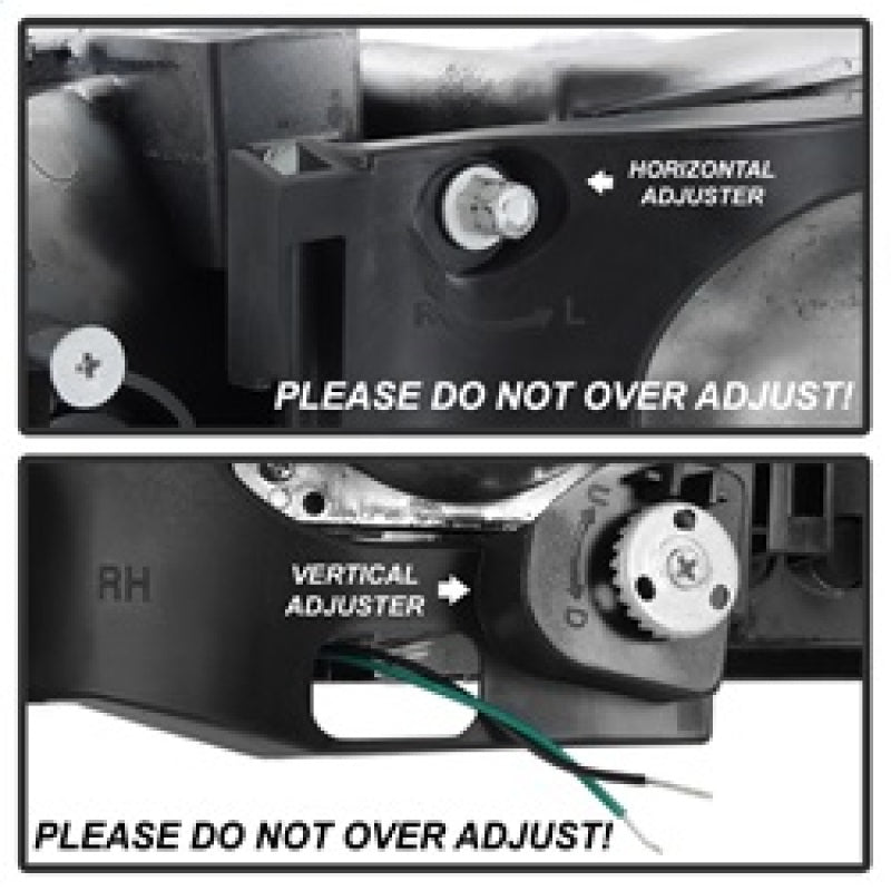 Spyder GMC Sierra 1500/2500/3500 99-06 V2 Projector Headlights - DRL - Chrome PRO-YD-CDE00V2-LB-C-Headlights-Deviate Dezigns (DV8DZ9)