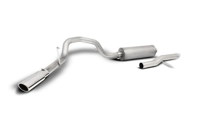 Gibson 21-22 GMC Yukon/Chevrolet Tahoe 5.3L 2/4wd Cat-Back Single Exit Exhuast - Stainless-Catback-Deviate Dezigns (DV8DZ9)