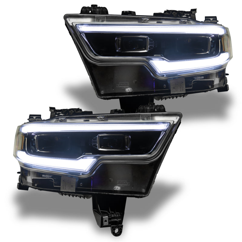 Oracle 19-21 RAM 1500 Headlight DRL Kit Proj. LED - RGBW+A w/ Simple Controller SEE WARRANTY-Headlights-Deviate Dezigns (DV8DZ9)