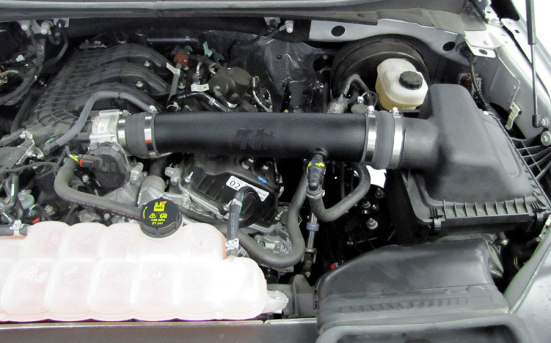 K&N 18-19 Ford F150 V6-3.3L Performance Intake Kit-Cold Air Intakes-Deviate Dezigns (DV8DZ9)