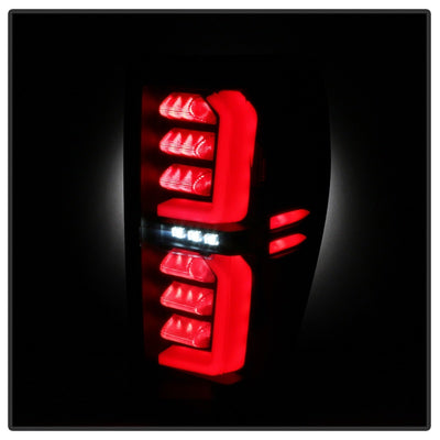 Spyder GMC Sierra 19-20 Incandescent Bulb Model Only LED Tail Lights - Black ALT-YD-GS19-LED-BK-Tail Lights-Deviate Dezigns (DV8DZ9)