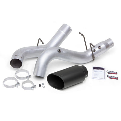 Banks Power 17-19 Chevy Duramax L5P 2500/3500 Monster Exhaust System w/ Black Tip-Catback-Deviate Dezigns (DV8DZ9)