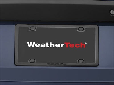 WeatherTech License Plate Frame Kit - Black-License Frame-Deviate Dezigns (DV8DZ9)