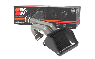 K&N 15-23 Ford F-150 (Incl. Raptor) 2.7L/3.5L V6 Performance Air Intake System-Cold Air Intakes-Deviate Dezigns (DV8DZ9)