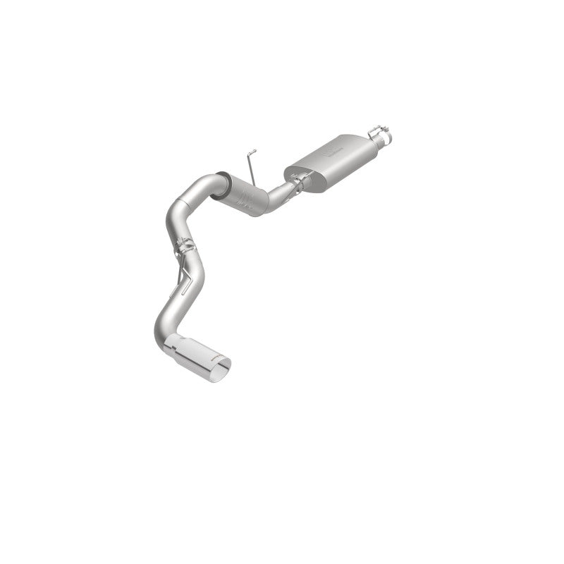 MagnaFlow Cat-Back, SS, 4in, Single Pass Side Rear Exit 5in Tip 14-15 Ram 2500 6.4L V8 CC LB/MC SB-Catback-Deviate Dezigns (DV8DZ9)