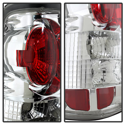 Spyder Chevy Silverado 1500/2500 99-02 (Not Stepside) Euro Style Tail Lights Chrm ALT-YD-CS99-C-Tail Lights-Deviate Dezigns (DV8DZ9)