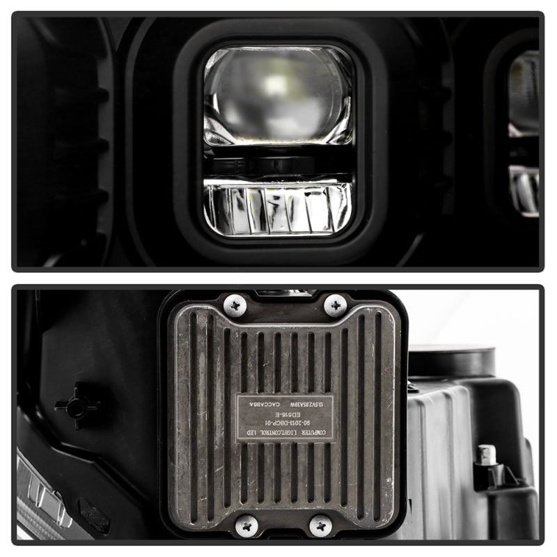 Spyder 19-22 Dodge Ram 2500/3500 (Halogen Model Only) Proj. Headlights (PRO-YD-DR19HDHALAP-SEQ-BK)-Headlights-Deviate Dezigns (DV8DZ9)