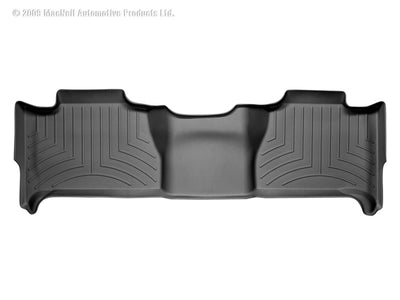 WeatherTech 07-13 Chevrolet Suburban Rear FloorLiner - Black-Floor Mats - Rubber-Deviate Dezigns (DV8DZ9)