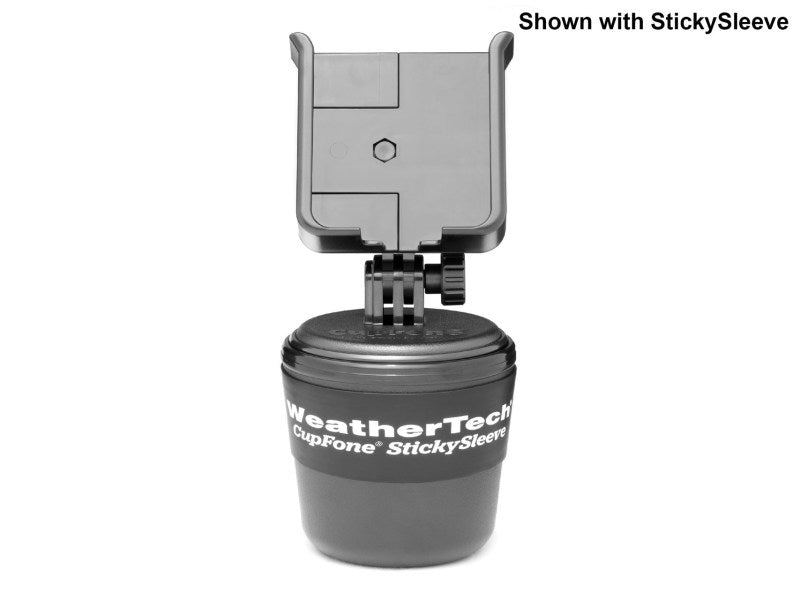 WeatherTech CupFone Sticky Sleeve-Dash & Interior Trim-Deviate Dezigns (DV8DZ9)