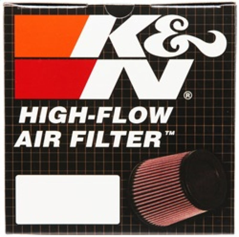 K&N Universal ChromeRound Tapered Air Filter 3in Flange ID / 6in Base OD / 4.5in Top OD / 8in Height-Air Filters - Universal Fit-Deviate Dezigns (DV8DZ9)