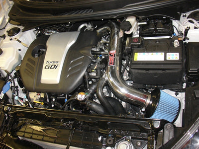 Injen 13 Hyundai Veloster Turbo 1.6L 4cyl Polished Short Ram Intake-Cold Air Intakes-Deviate Dezigns (DV8DZ9)