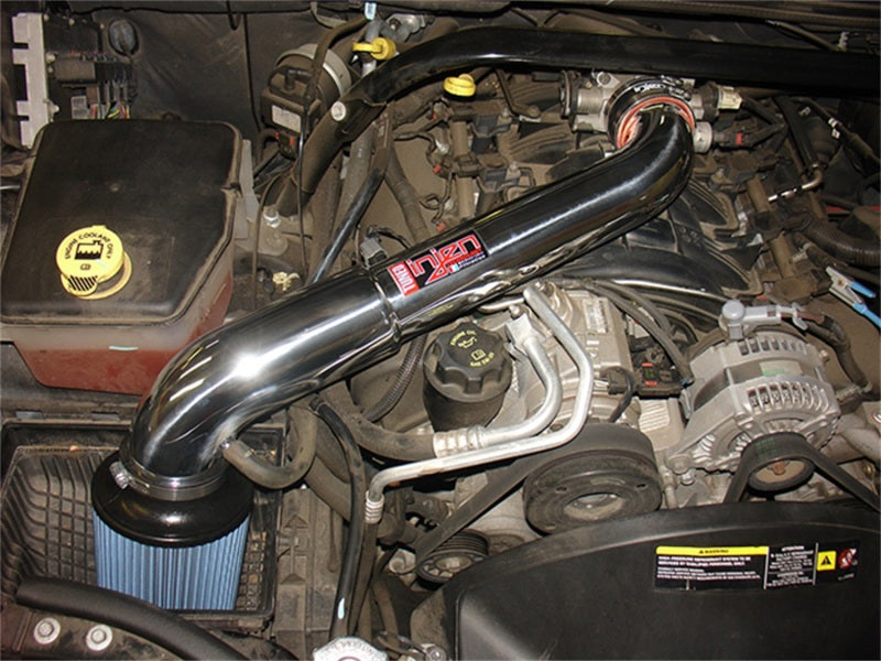 Injen 05-07 Jeep Grand Cherokee WK 4.7L V8 Polished Tuned Air Intake w/ MR Tech-Cold Air Intakes-Deviate Dezigns (DV8DZ9)