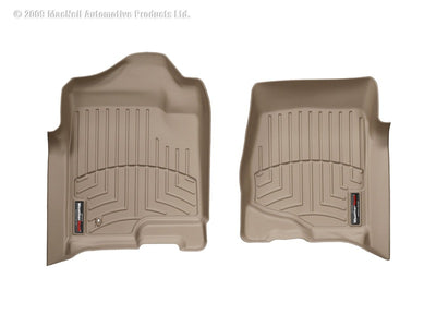 WeatherTech 07+ Chevrolet Avalanche Front FloorLiner - Tan-Floor Mats - Rubber-Deviate Dezigns (DV8DZ9)