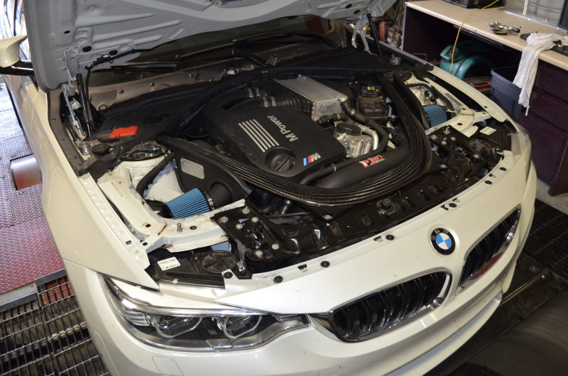 Injen 2015 M3/M4 3.0L Twin Turbo Polished Short Ram 2pc. Intake System w/ MR Technology-Cold Air Intakes-Deviate Dezigns (DV8DZ9)