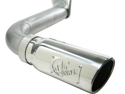 aFe MACHForce XP Exhaust Cat-Back 3in SS-409 w/ Polished Tip 97-03 Ford F-150 V8 4.6/5.4L-Catback-Deviate Dezigns (DV8DZ9)