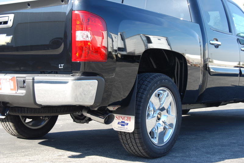 Gibson 10-13 Chevrolet Silverado 1500 LS 4.8L 2.25in Cat-Back Dual Extreme Exhaust - Stainless-Catback-Deviate Dezigns (DV8DZ9)