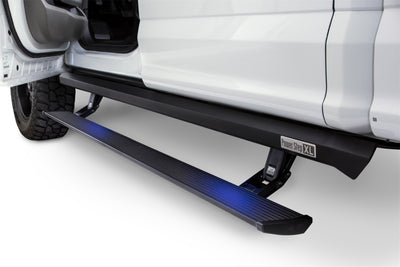 AMP Research 2021 Ford F-150 SuperCrew & 22-23 F-150 Lightning CC PowerStep XL - Black-Running Boards-Deviate Dezigns (DV8DZ9)