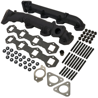 BD Diesel Exhaust Manifold Kit - Ford 2015-2019 F250 6.7L PowerStroke-Headers & Manifolds-Deviate Dezigns (DV8DZ9)