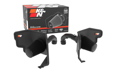 K&N 22-23 Toyota Tundra V6- 3.5L Blackhawk Performance Intake Kit-Cold Air Intakes-Deviate Dezigns (DV8DZ9)