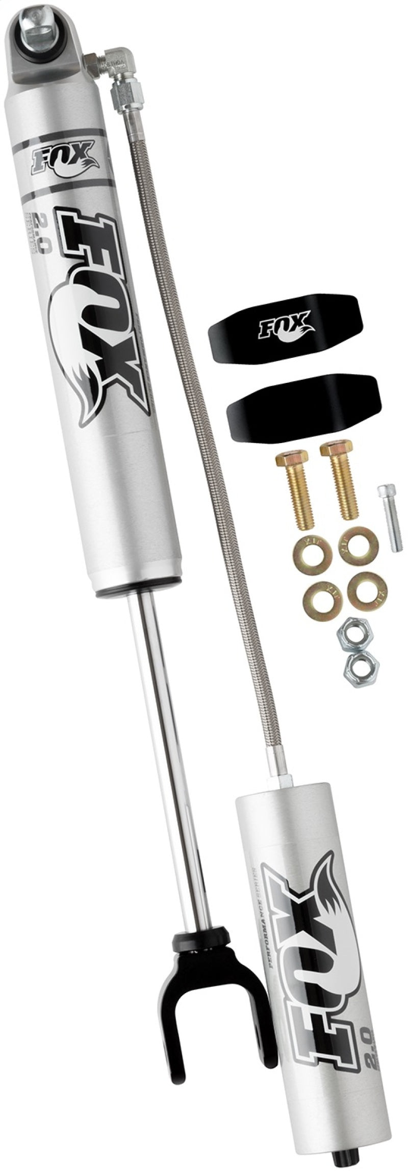 Fox 11+ Chevy HD 2.0 Performance Series 7.9in. Smooth Body Remote Res. Front Shock / 4-6in. Lift-Shocks and Struts-Deviate Dezigns (DV8DZ9)
