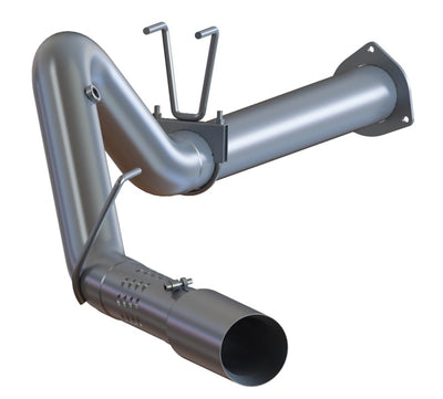 MBRP 2015 Ford F250/350/450 6.7L 4in Single Side Exit Aluminized Exhaust Includes 5in Tip-Catback-Deviate Dezigns (DV8DZ9)