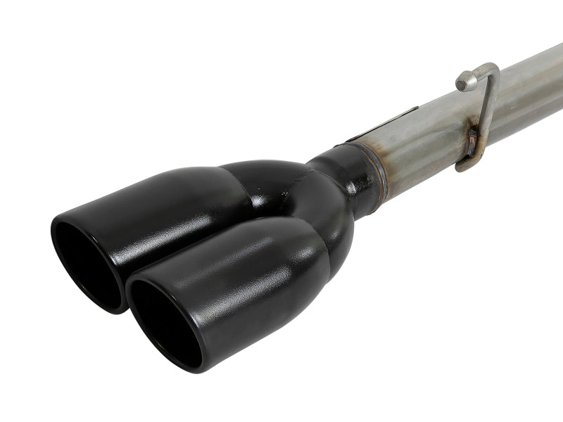aFe Vulcan Series 3in-2-1/2in 304 SS Cat-Back 2019 GM Silverado / Sierra 1500 V8-5.3L w/ Black Tips-Catback-Deviate Dezigns (DV8DZ9)