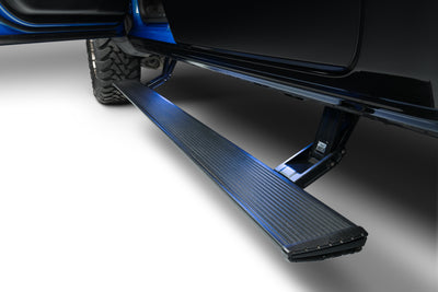 AMP Research 19-22 Ram 1500 Crew Cab PowerStep Xtreme - Black (Incl OEM Style Illumination)-Running Boards-Deviate Dezigns (DV8DZ9)