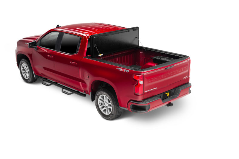 UnderCover 19-20 Chevy Silverado 1500HD 6.5ft (w/ or w/o MPT) Armor Flex Bed Cover - Black Textured-Bed Covers - Folding-Deviate Dezigns (DV8DZ9)