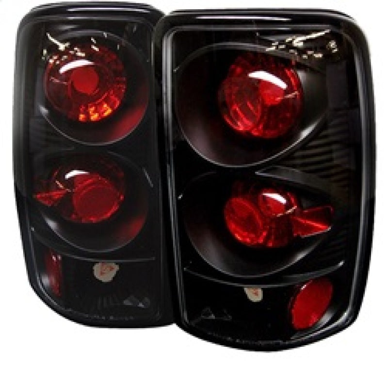 Spyder Chevy Suburban/Tahoe 1500/2500 00-06 Euro Style Tail Lights Black ALT-YD-CD00-BK-Tail Lights-Deviate Dezigns (DV8DZ9)