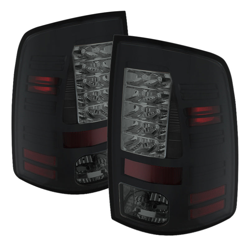 Spyder Dodge Ram 1500 13-14 13-14 LED Tail Lights LED Model only - Blk Smke ALT-YD-DRAM13-LED-BSM-Tail Lights-Deviate Dezigns (DV8DZ9)