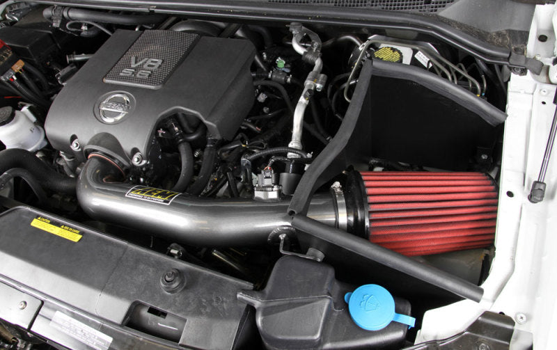 AEM 04-08 Nissan Armada Silver Brute Force Air Intake-Cold Air Intakes-Deviate Dezigns (DV8DZ9)