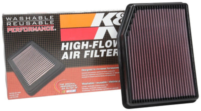 K&N 2019 Chevrolet Silverado 1500 V8-5.3L F/I Drop In Air Filter-Air Filters - Drop In-Deviate Dezigns (DV8DZ9)